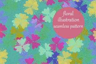 Cute Blossom Hand Drawn Floral Pattern Uses