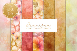 Floral Backgrounds Jennifer: A Technical and Creative Guide to Non-Seamless Digital Papers