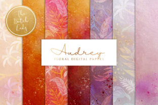 Floral Backgrounds Papers Audrey: Creative Uses & Specs