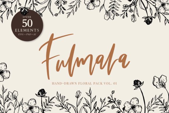Floral Collection: Integrating Fulmala Assets into Professional Design Workflows