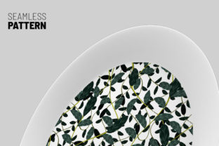 Flower and Branches Seamless Design: Elevating Creative Projects with Organic Vector Patterns
