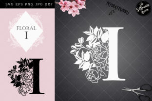 I - Floral Letter Design: Evaluating Format Versatility and Creative Application
