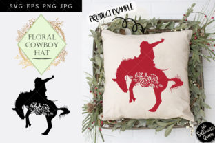 Integrating the Floral Cowboy Rancher Silhouette Vector into Modern Creative Workflows