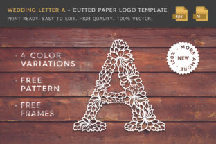 Wedding Letter A - Logo Template: Crafting Elegant Brand Identity