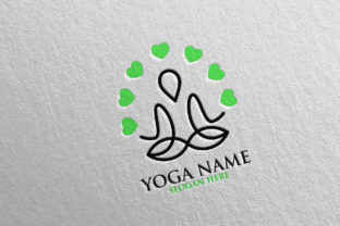 Yoga and Spa Lotus Flower Logo 48 Design Guide
